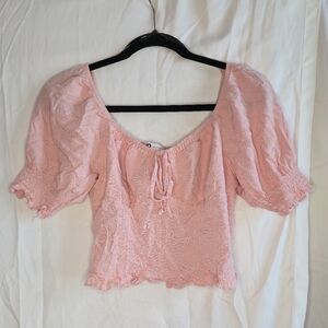 SO Pink Crop Top